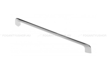 GTV Bútorfogantyú - MILANO - Króm 01 - Acél fém - Több méretben gyártott fém bútorfogantyú
