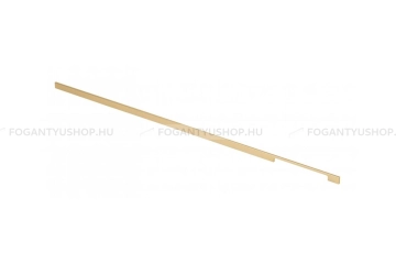 GTV Bútorfogantyú - EXTEND - Fényes csiszolt arany 22 - Alumínium - Egy méretben gyártott színes fém bútorfogantyú