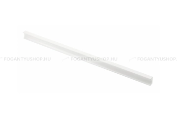 GTV Fogantyú - GROOVE - Matt fehér 10M - Alumínium - Több méretben gyártott színes fém bútorfogantyú 