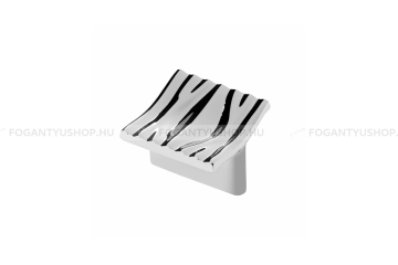 GTV Gombfogantyú - CADIS - Króm 01 - Zamak fém ötvözet - Fém gombfogantyú, bútorgomb (szögletes, kerek)