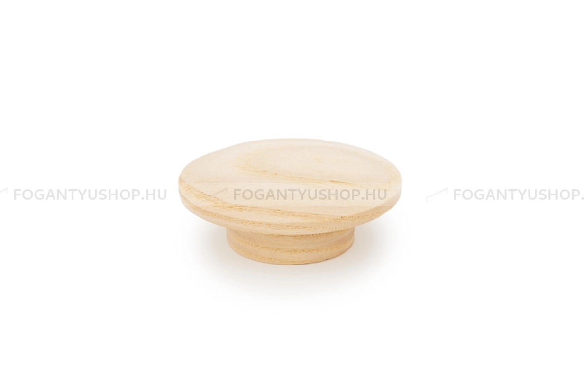 VIEFE Fogantyú - ECHO - 1 furatos - Csiszolt nyers tölgy W00 - Fa - Fa bútorfogantyú