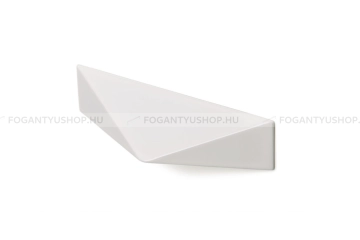 VIEFE Fogantyú - KARES - Matt fehér ZM1 - Zamak fém ötvözet - Több méretben gyártott színes fém bútorfogantyú 