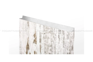 VIEFE Fogantyú - GRADA - Eloxált fényes L02 - Alumínium - Darabolható fém bútorfogantyú (fogantyú profil)