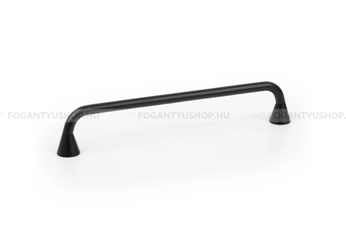VIEFE Bútor fogantyú - BELLA furattáv 160 ZM2 furattáv 160 ZM2 - furattáv 160 mm - Matt fekete ZM2 - Zamak fém ötvözet - Egy méretben gyártott színes fém bútorfogantyú