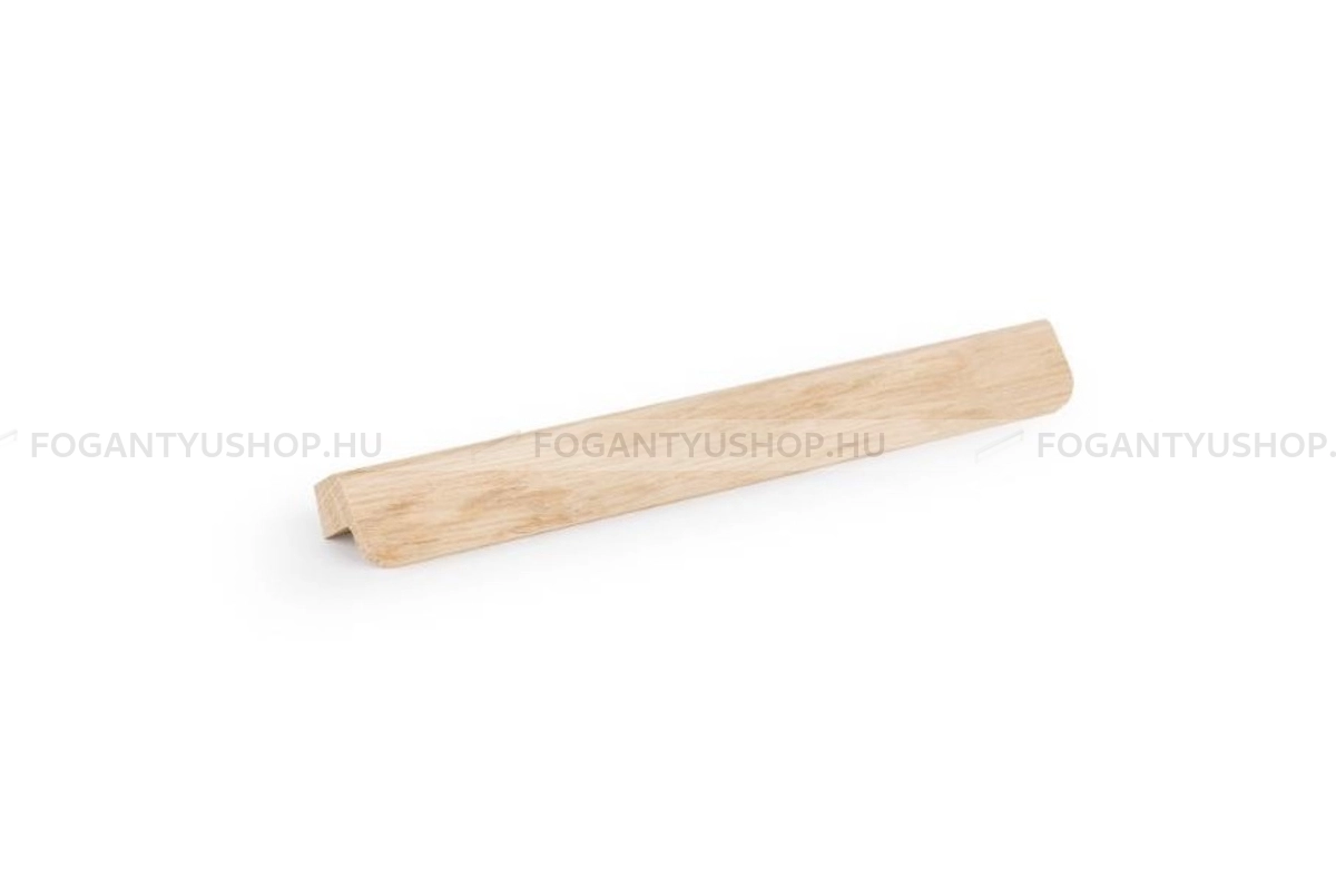 VIEFE Bútor fogantyú - FLAPP WOOD - Csiszolt nyers tölgy W00 - Fa - Fa bútorfogantyú