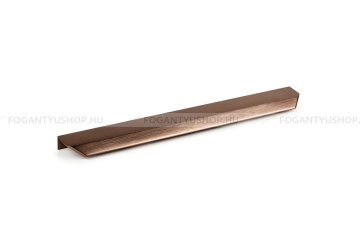 VIEFE Bútor fogantyú - VANN - Csiszolt bronz L619 - Alumínium - Bútorajtó élére ültethető színes fém fogantyú - Több méretben elérhető