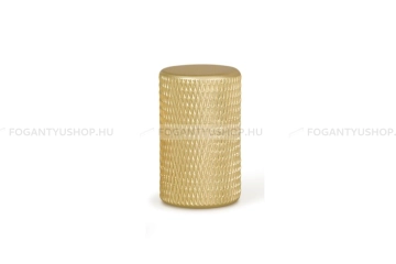 VIEFE Gombfogantyú - Viefe GRAF - Csiszolt sárgaréz L27 - Alumínium - Színes fém gombfogantyú, bútorgomb