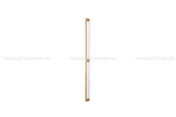 Fogantyú  Viefe LUV BIG kétoldalról szerelhető szett  496/992mm, fa, tölgy nyers