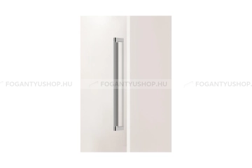 Fogantyú  Viefe BROOKLYN BIG frontról szerelhető   448mm, alumínium, fényes nikkel