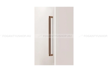 Fogantyú  Viefe BROOKLYN BIG frontról szerelhető   448mm, alumínium, csiszolt bronz