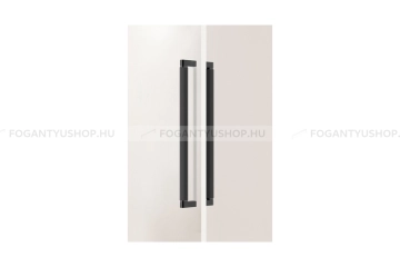 VIEFE Bútorfogantyú - BROOKLYN BIG - Fekete titán L33 - Alumínium - Több méretben gyártott színes fém bútorfogantyú 