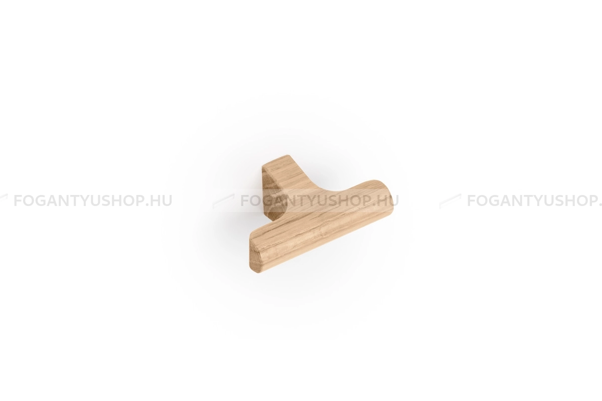 VIEFE Fogantyú - HINOKI WOOD - 1 furatos - Csiszolt nyers tölgy W00 - Fa - Fa bútorfogantyú