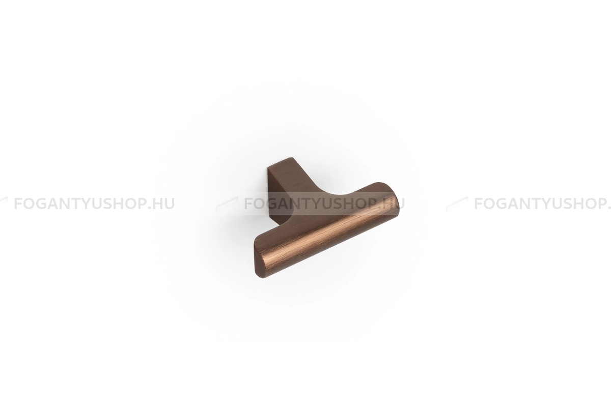 VIEFE Gomb fogantyú - HINOKI - 1 furatos - Csiszolt bronz L619 - Alumínium - Színes fém gombfogantyú, bútorgomb