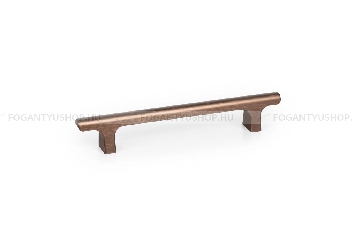 VIEFE Fogantyú - HINOKI - furattáv 160 mm - Csiszolt bronz L619 - Alumínium - Egy méretben gyártott színes fém bútorfogantyú