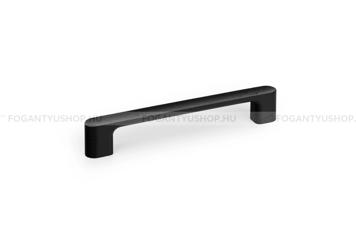 VIEFE Fogantyú - LUV WOOD - furattáv 160 mm - Matt fekete lakkozott WM2 - Fa - Fa bútorfogantyú