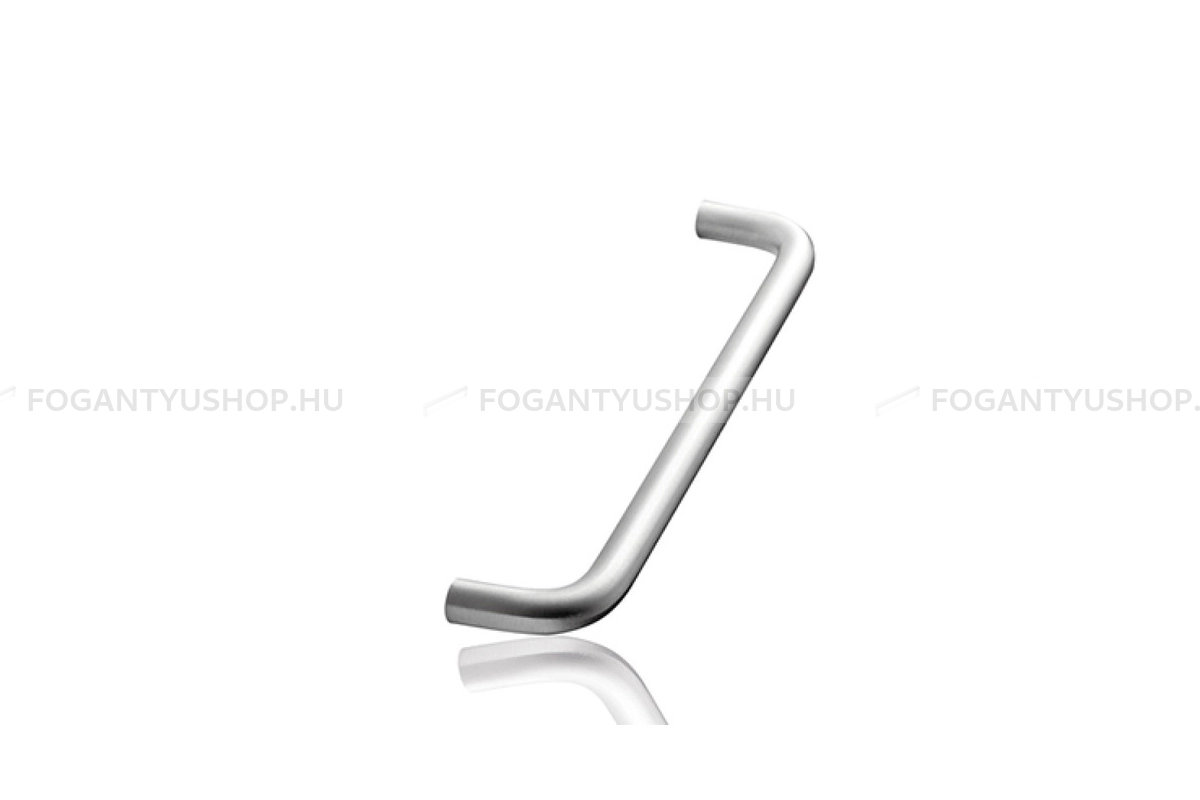 FURNIPART Bútor fogantyú - D - Csiszolt polírozott 25 - Inox - Rozsdamentes acél - inox fém bútorfogantyú