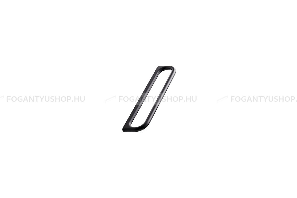 FURNIPART Fogantyú - LUCK furattáv 160 9005 furattáv 160 9005 - furattáv 160 mm - Fekete 9005 - Zamak fém ötvözet - Egy méretben gyártott színes fém bútorfogantyú