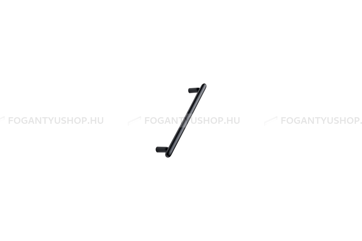 FURNIPART Fogantyú - TOCCO - furattáv 160 mm - Matt fekete 99 - Zamak fém ötvözet - Egy méretben gyártott színes fém bútorfogantyú