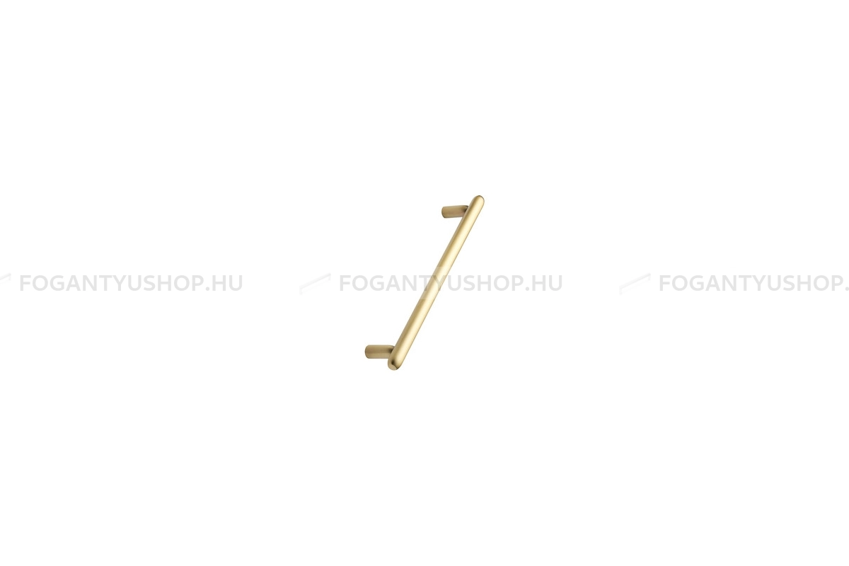 FURNIPART Bútor fogantyú - TOCCO - furattáv 160 mm - Sötét szálcsiszolt arany 35 - Zamak fém ötvözet - Egy méretben gyártott színes fém bútorfogantyú