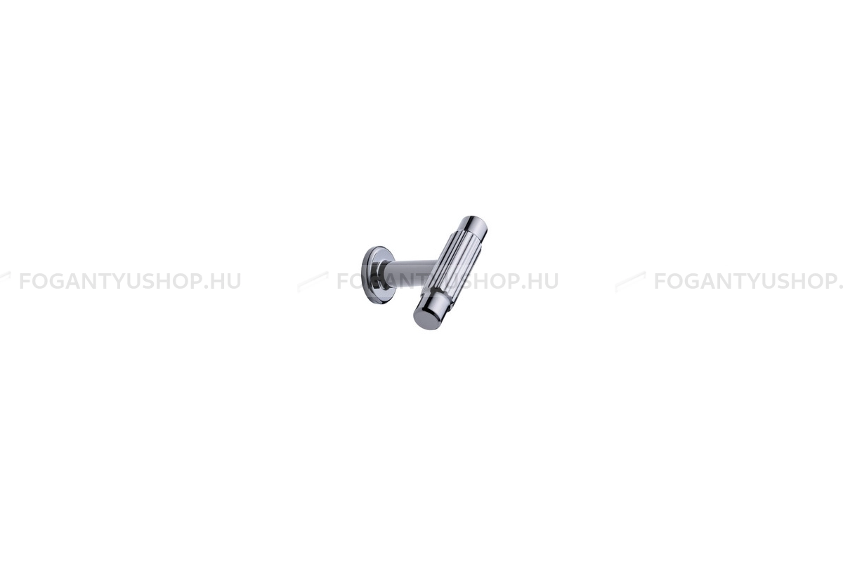 FURNIPART Fogantyú - VILLA gpmb 70 70 - 1 furatos - Fekete nikkel 70 - Zamak fém ötvözet - Egy méretben gyártott fém bútorfogantyú
