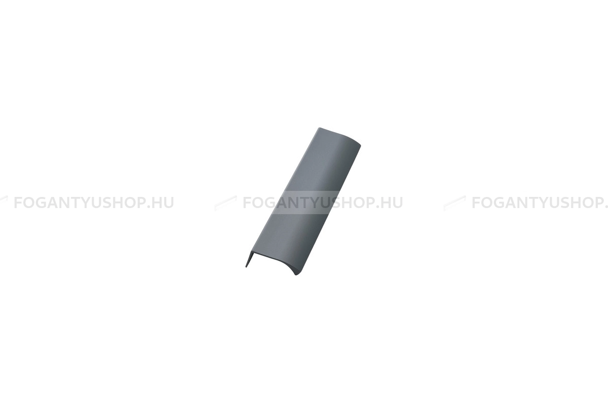 FURNIPART Bútorfogantyú - EDGE Straight lombzöld textúrált - Lombzöld textúrált S6011 - Alumínium - Bútorajtó élére ültethető színes fém fogantyú