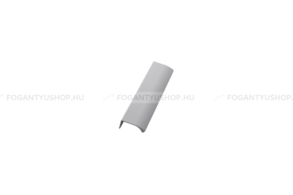 FURNIPART Fogantyú - EDGE Straight textúrált - Fekete textúrált S8501 - Alumínium - Bútorajtó élére ültethető színes fém fogantyú