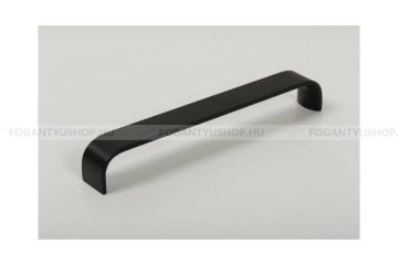 VIEFE Fogantyú - Viefe SENSE - Csiszolt fekete L30 - Alumínium - Egy méretben gyártott színes fém bútorfogantyú