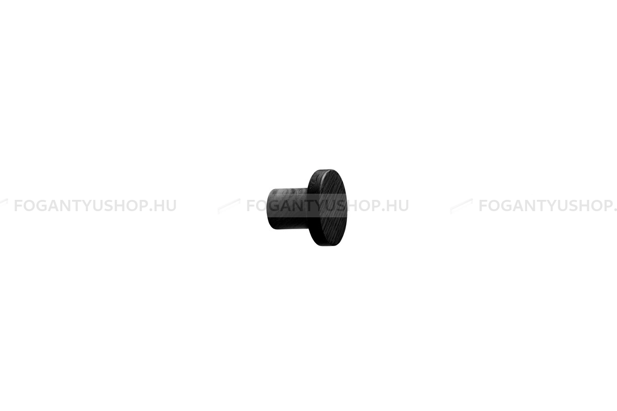 FURNIPART Bútor fogantyú - CIRCUM - 1 furatos - Fekete kőris 994 - Fa - Fa bútorfogantyú