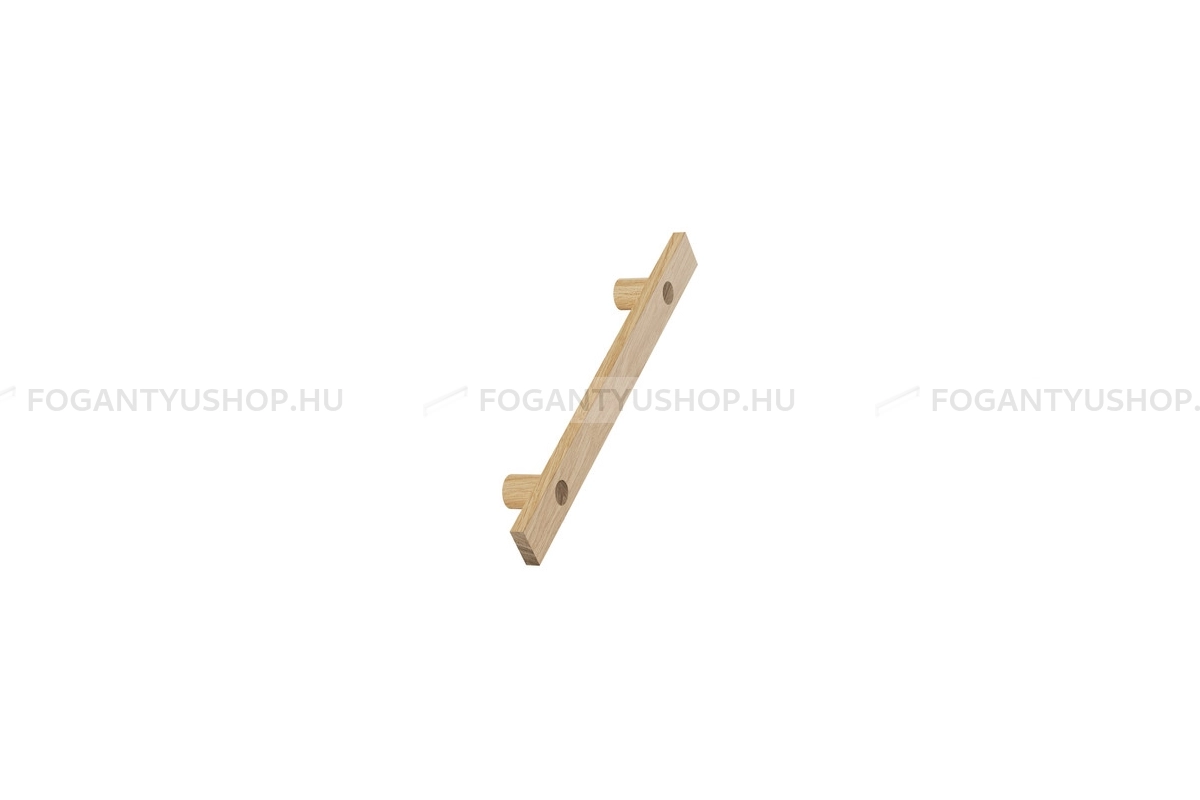 FURNIPART Bútorfogantyú - LONGA - Lakkozott tölgy 052 - Fa - Fa bútorfogantyú