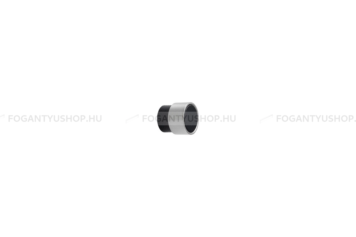 FURNIPART Fogantyú - RADIO MINI - 1 furatos - Fekete kőris - szálcsiszolt 994/66 - Fa - Fával kombinált fém bútorfogantyú