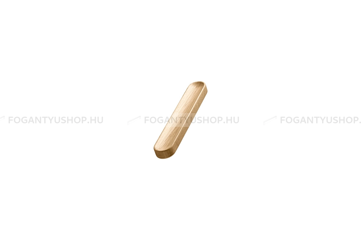 FURNIPART Fogantyú - SHELF - furattáv 128 mm - Lakkozott tölgy 052 - Fa - Fa bútorfogantyú