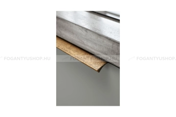 FURNIPART Bútorfogantyú - EDGE Straight - Antik sárgaréz 39 - Alumínium - Klasszikus, vintage, antik fém bútorfogantyú