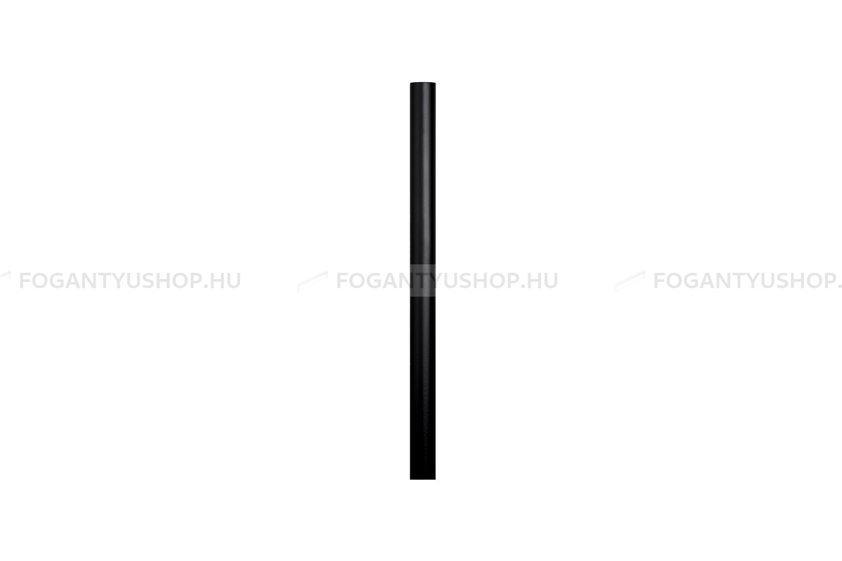 FURNIPART Bútorfogantyú - BIG csak a - 1 furatos - Fekete 9005 - Zamak fém ötvözet - Egy méretben gyártott színes fém bútorfogantyú