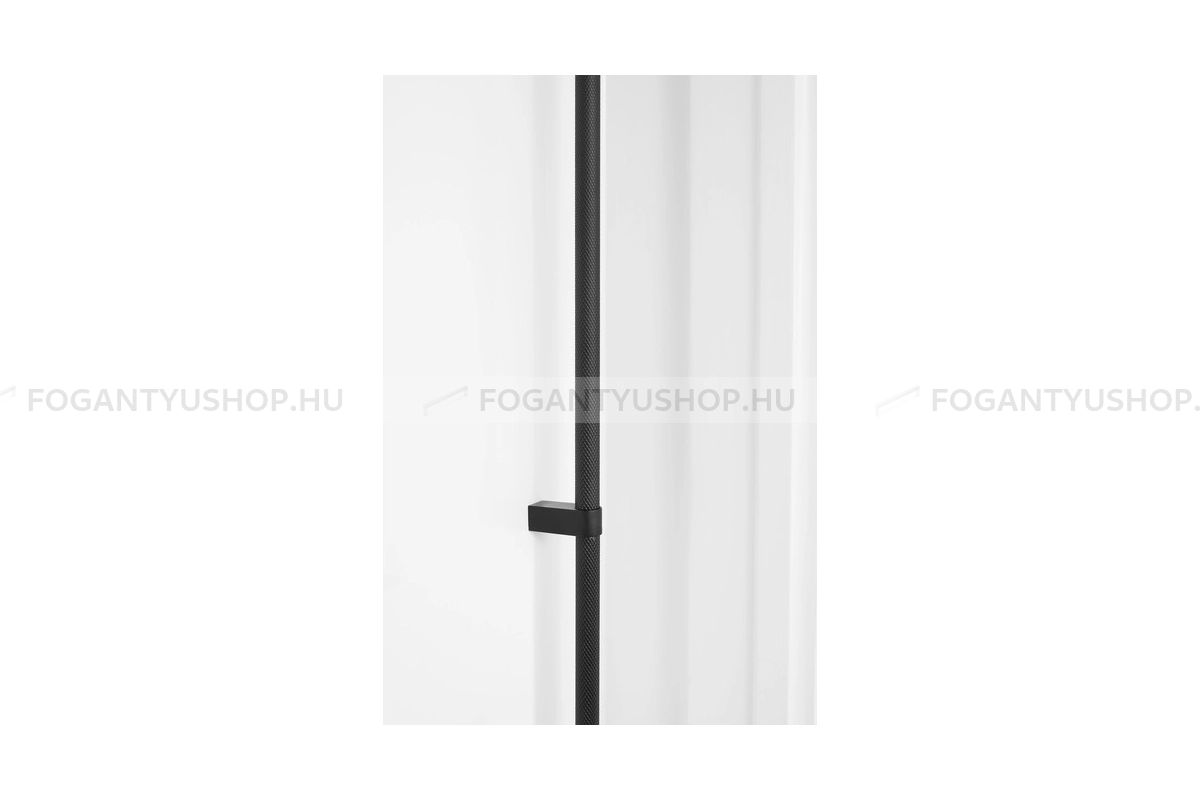 FURNIPART Bútor fogantyú - REGULAR 2 csak a - 1 furatos - Matt fekete 99 - Inox - Egy méretben gyártott színes fém bútorfogantyú