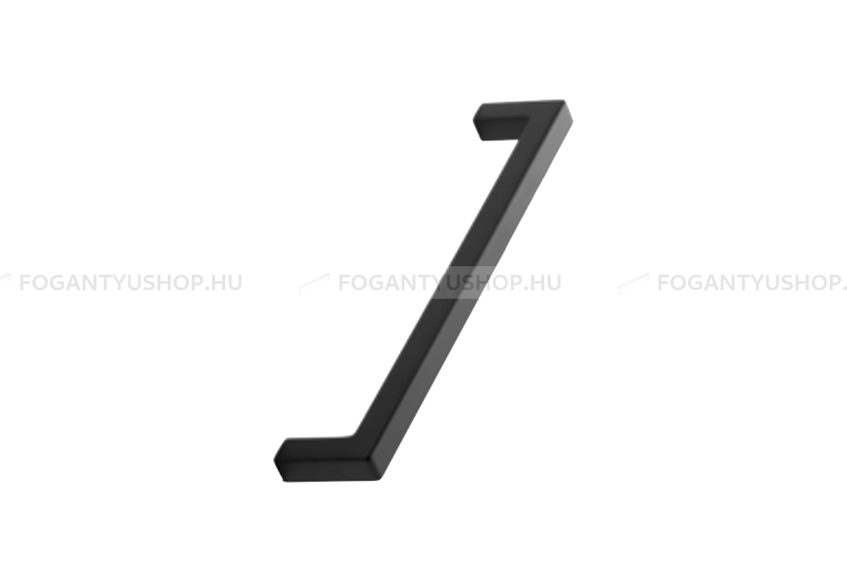 FURNIPART Bútorfogantyú - SQEARE 10 - Matt fekete 99 - Zamak fém ötvözet - Több méretben gyártott színes fém bútorfogantyú