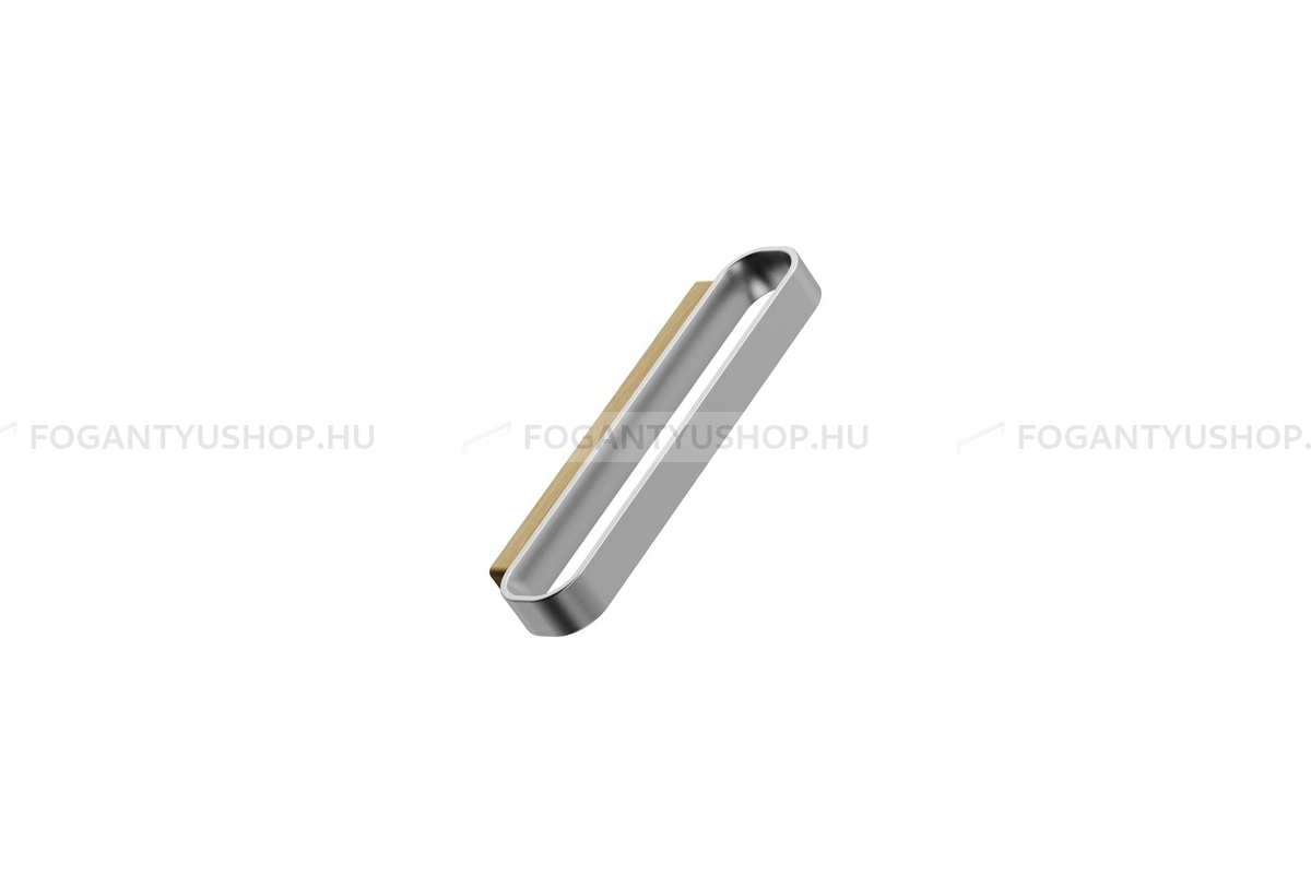 FURNIPART Fogantyú - RACE 052/66 052/66 - Lakkozott tölgy - szálcsiszolt 052/66 - Acél fém, Fa - Fával kombinált fém bútorfogantyú