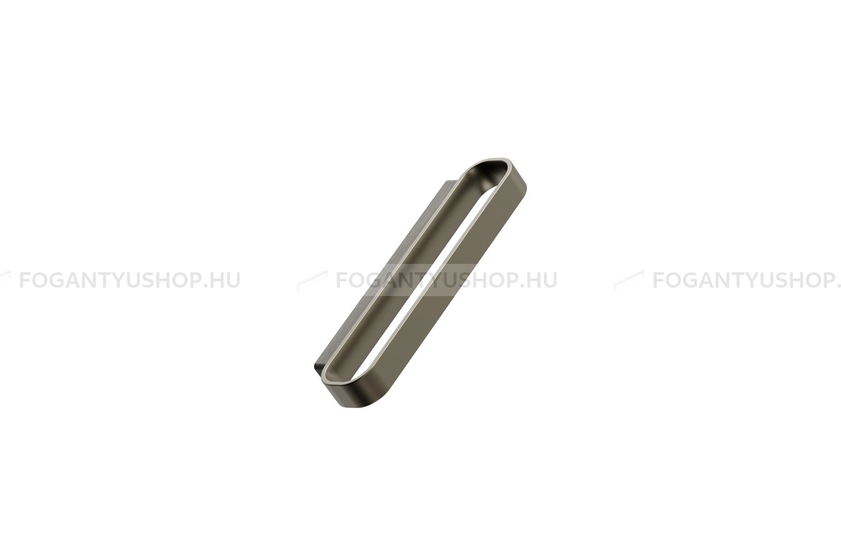 FURNIPART Bútor fogantyú - RACE - Lakkozott tölgy - Csiszolt sárgaréz 056/32 - Acél fém, Fa - Fával kombinált fém bútorfogantyú