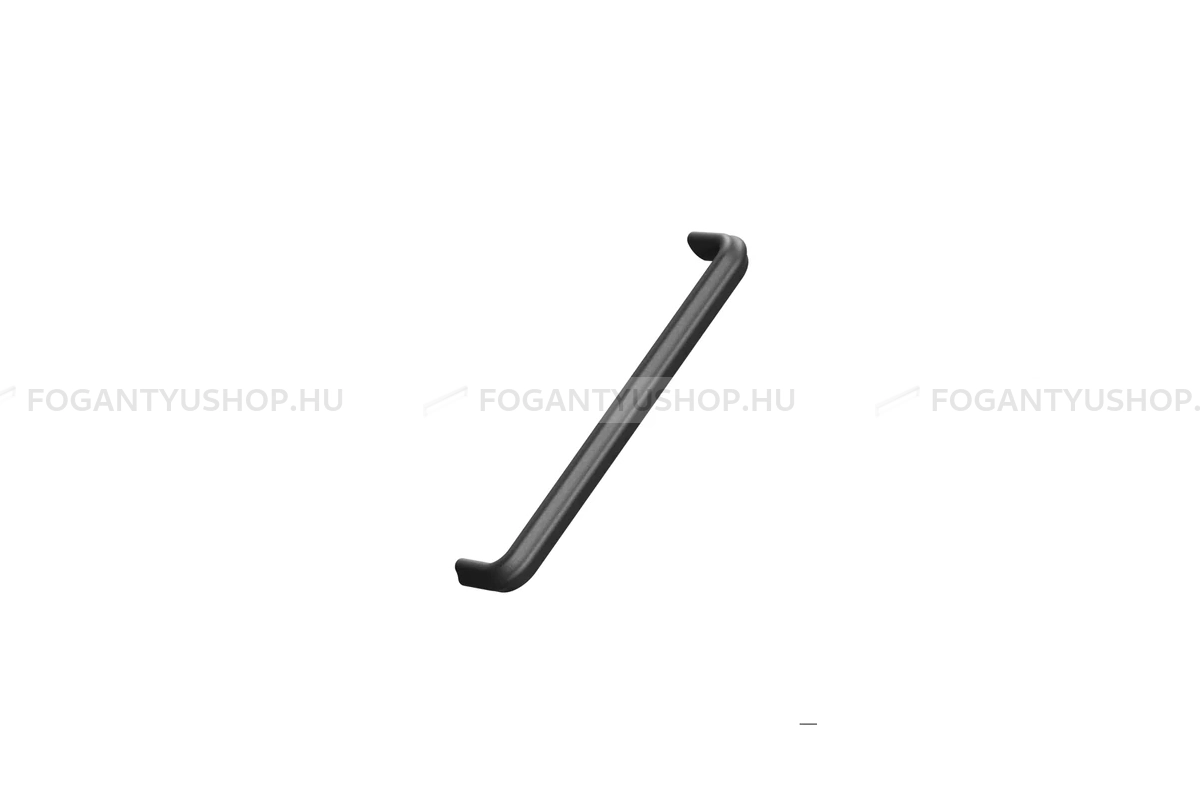 FURNIPART Bútor fogantyú - GRACE 160 - furattáv 160 mm - Fekete 9005 - Öntöttvas - Egy méretben gyártott színes fém bútorfogantyú