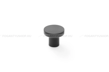 ALEXANDER & WILKS Fogantyú - Hanover 30 recézett - fekete - Réz - Prémium fogantyúk