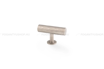 ALEXANDER & WILKS Bútorfogantyú - Leila kalapált - szatén nikkel - Réz - Prémium fogantyúk