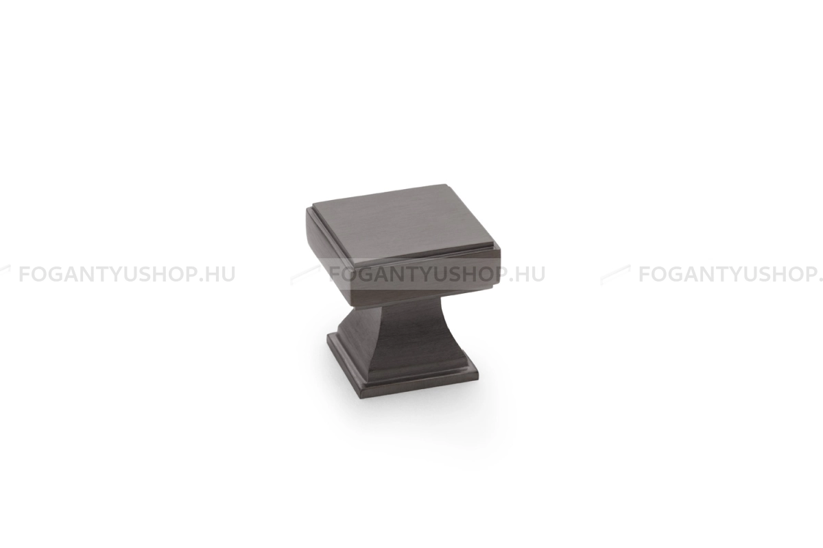 ALEXANDER & WILKS Bútorfogantyú - Jesper 30 - furattáv 30 mm - PVD sötét bronz - Réz - Prémium két furatos bútorfogantyúk