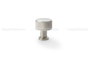 ALEXANDER & WILKS Bútorfogantyú - Lucia 29 recézett - szatén nikkel - Réz - Prémium fogantyúk