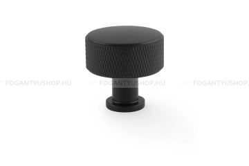 ALEXANDER & WILKS Fogantyú - Lucia 35 recézett - fekete - Réz - Prémium fogantyúk