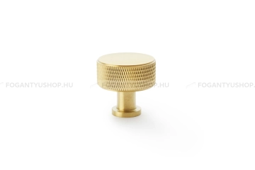 ALEXANDER & WILKS Bútor fogantyú - Lucia 35 recézett PVD - PVD szatén réz - Réz - Prémium fogantyúk