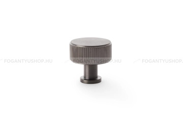 ALEXANDER & WILKS Bútor fogantyú - Lucia 35 bordázott PVD - PVD sötét bronz - Réz - Prémium fogantyúk