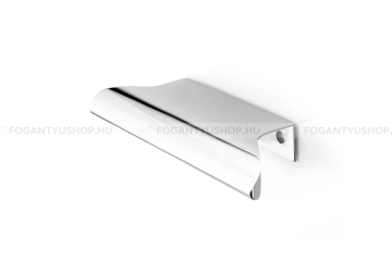 VIEFE Bútorfogantyú - Viefe RITTA - Polírozott króm L01 - Alumínium - Bútorajtó élére ültethető fém fogantyú