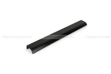 VIEFE Bútorfogantyú - Viefe ONA - Csiszolt fekete L30 - Alumínium - Bútorajtó élére ültethető színes fém fogantyú