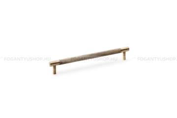 ALEXANDER & WILKS Bútor fogantyú - Brunel 192 recézett - antik réz - Réz - Prémium fogantyúk