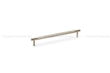 ALEXANDER & WILKS Bútorfogantyú - Brunel 192 recézett - szatén nikkel - Réz - Prémium fogantyúk