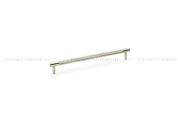 ALEXANDER & WILKS Fogantyú - Brunel 224 recézett - szatén nikkel - Réz - Prémium fogantyúk